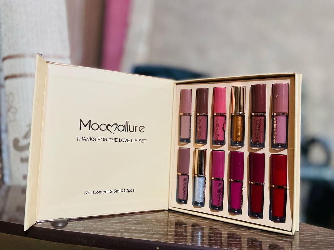 Multicolor Glossy Lip Gloss Set of 6