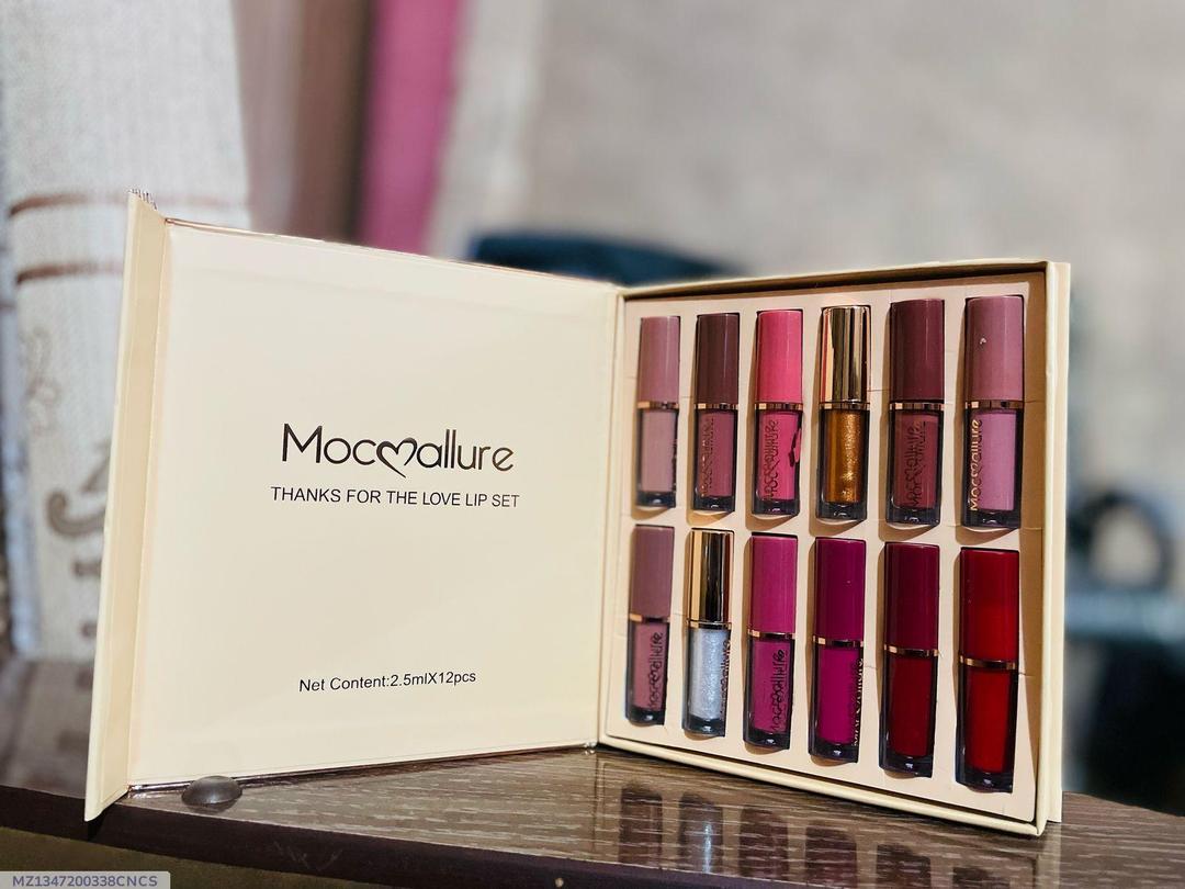 Multicolor Glossy Lip Gloss Set of 6
